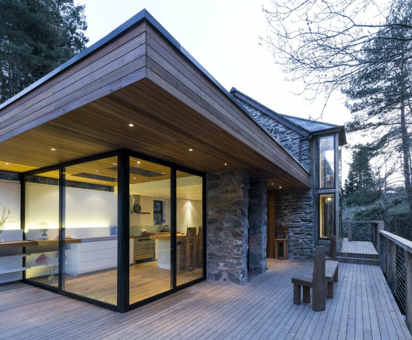 Would You Clad Your House In Decking Plantopave Would You Clad Your House In Decking Plantopave